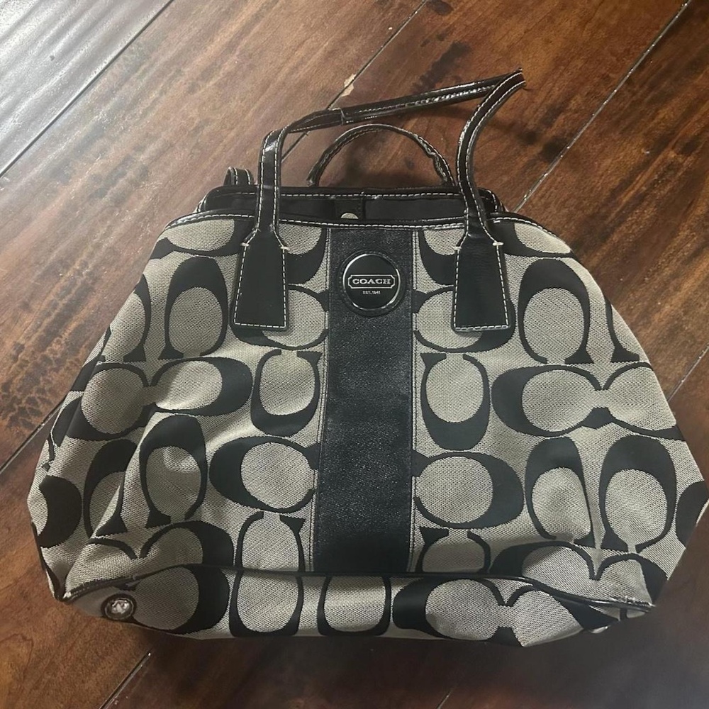 Vintage Signature Coach Bag